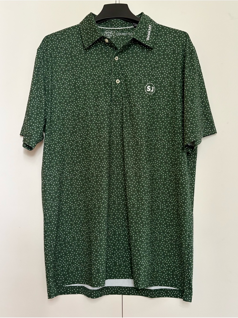 SwingJuice Green Golf Polo